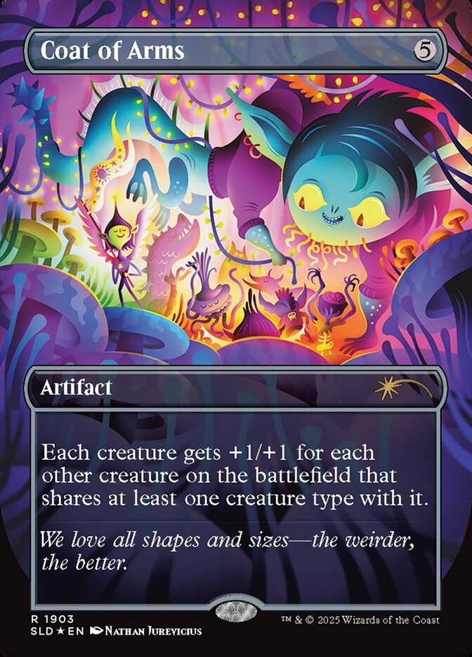 Coat of Arms (Double Rainbow Foil)