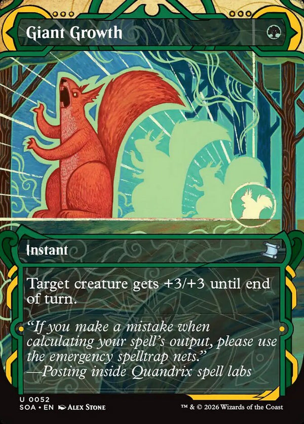 Giant Growth - Magic: The Gathering