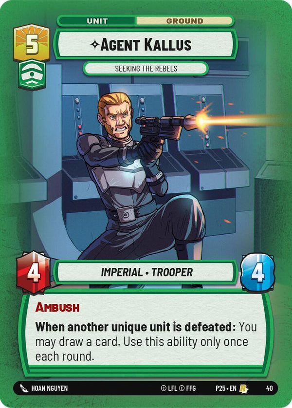 Agent Kallus - Seeking the Rebels (OPP 40) - Star Wars Unlimited