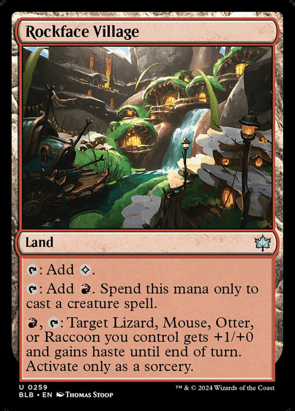 Rockface Village - Magic: The Gathering