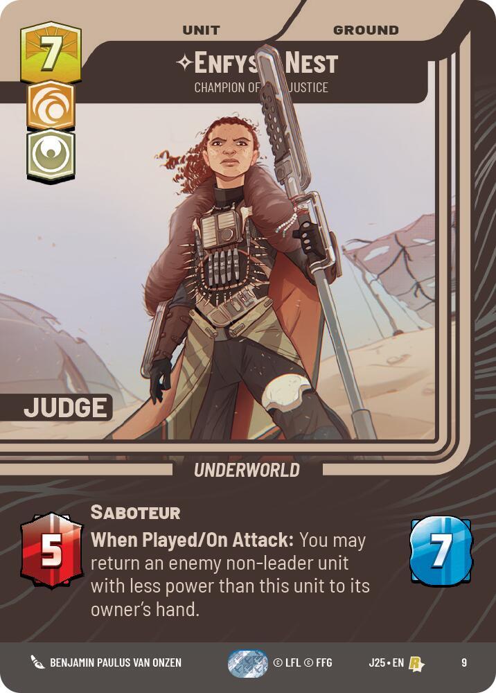 Enfys Nest - Champion of Justice