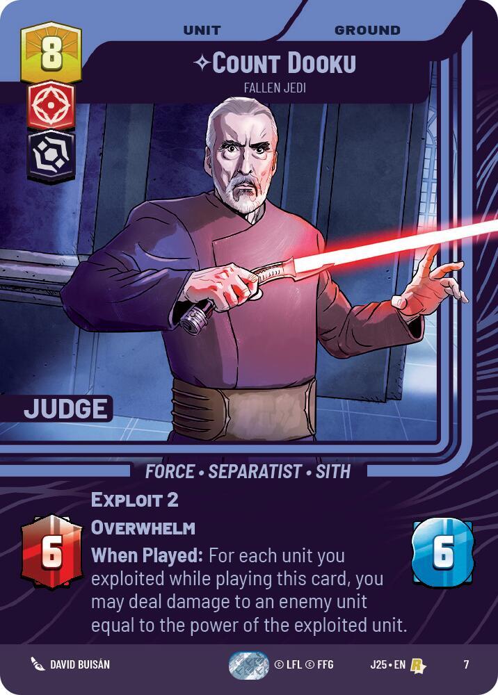 Count Dooku - Fallen Jedi