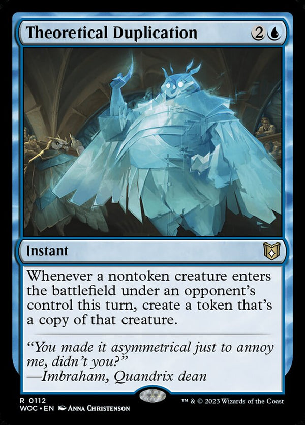 Theoretical Duplication - Magic: The Gathering