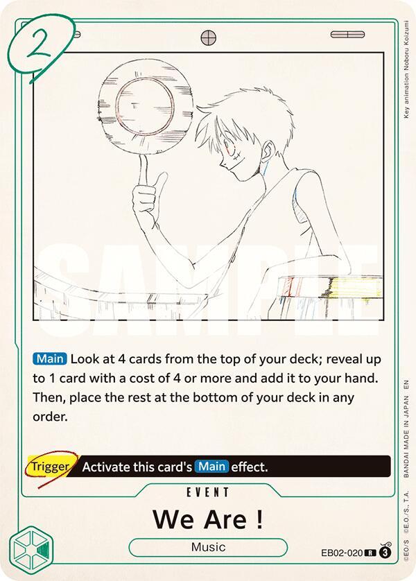 We Are! (EB02-020) - One Piece Card Game