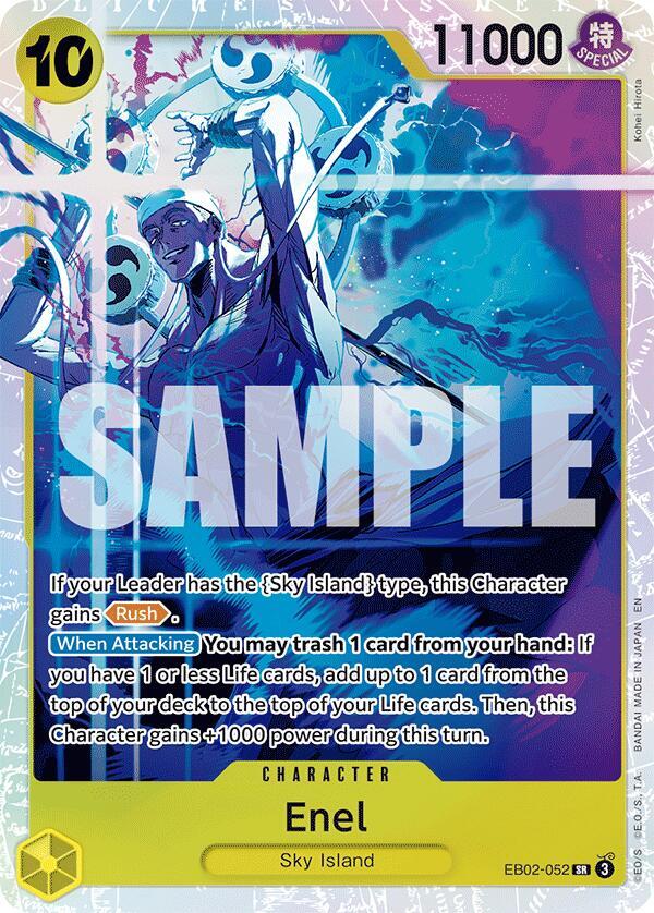 Enel (EB02-052) - One Piece Card Game