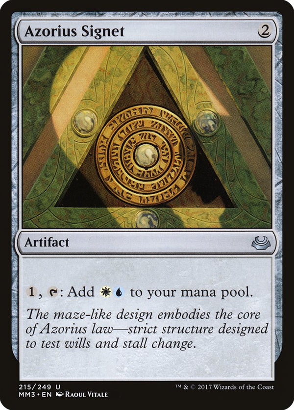Azorius Signet - Magic: The Gathering