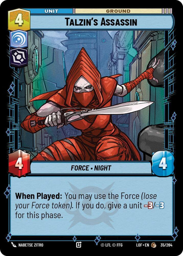 Talzin's Assassin - Star Wars Unlimited