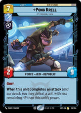 Pong Krell - It's Treason, Then (LOF 038/264) - Star Wars Unlimited