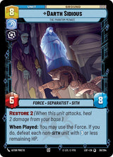 Darth Sidious - The Phantom Menace - Star Wars Unlimited