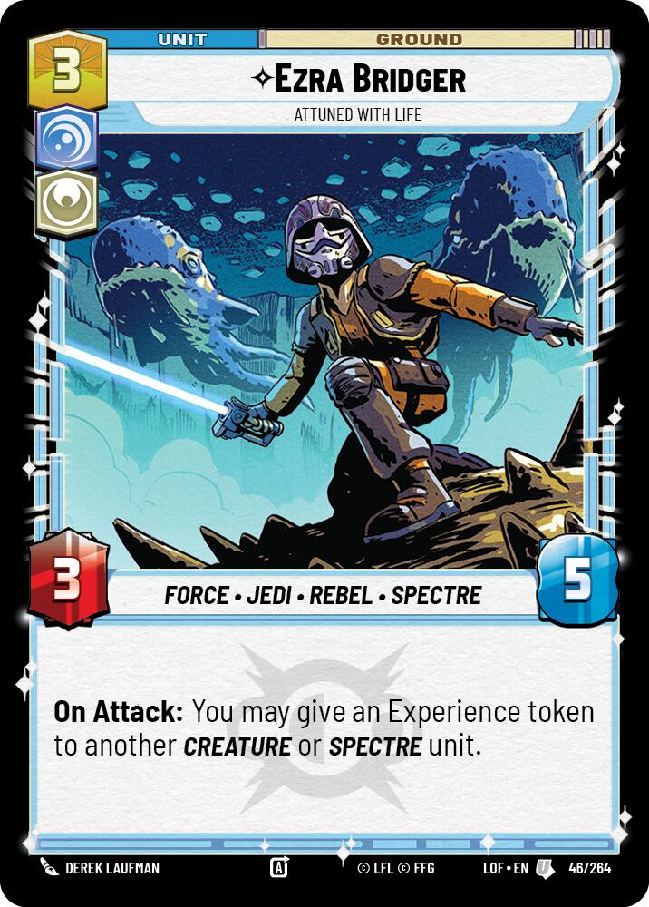 Ezra Bridger - Attuned With Life (46/264) (46/264) [Legends of the Force]