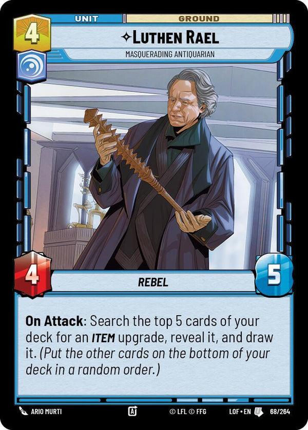 Luthen Rael - Masquerading Antiquarian - Star Wars Unlimited