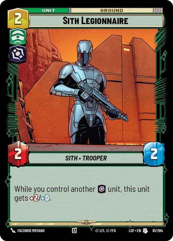 Sith Legionnaire - Star Wars Unlimited