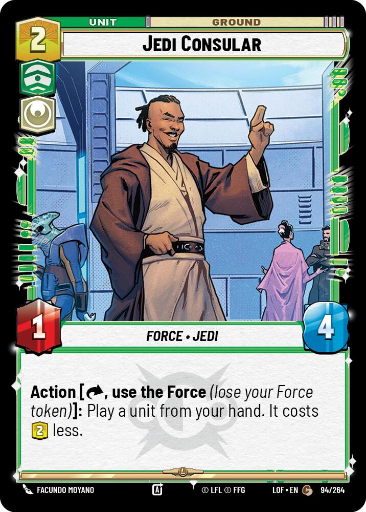 Jedi Consular (94/264) (94/264) [Legends of the Force]