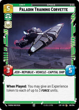 Paladin Training Corvette - Star Wars Unlimited