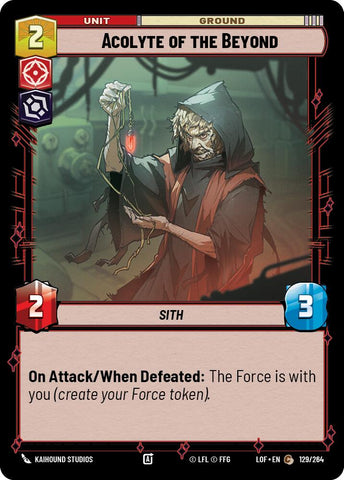 Acolyte of the Beyond (129/264) (129/264) [Legends of the Force]
