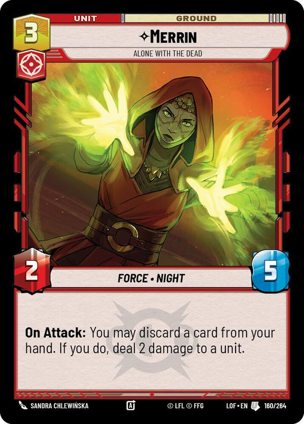 Merrin - Alone with the Dead - Star Wars Unlimited