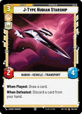 J-Type Nubian Starship - Star Wars Unlimited