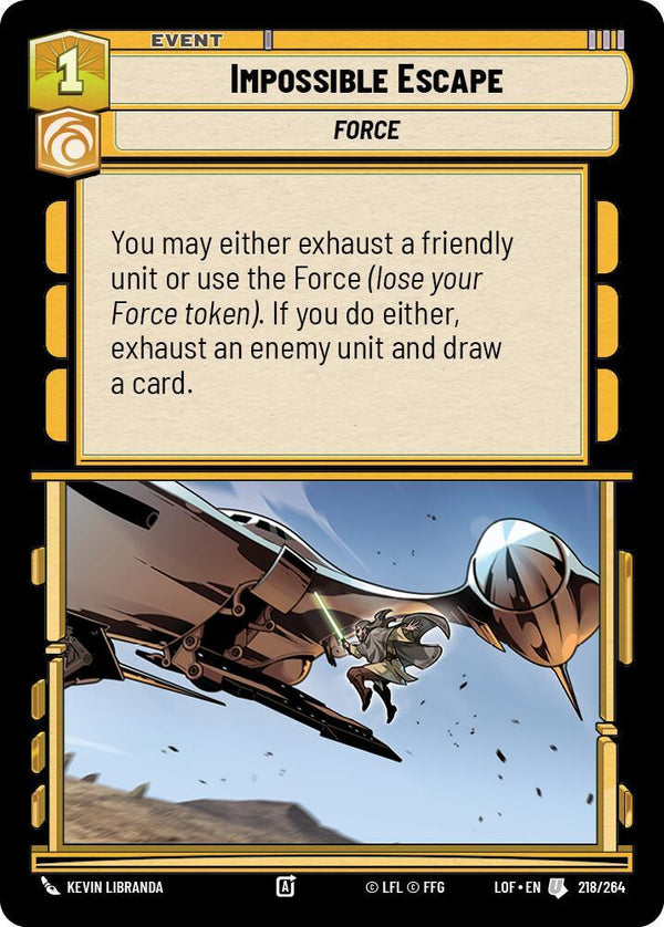 Impossible Escape - Star Wars Unlimited