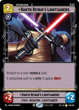 Darth Revan's Lightsabers - Star Wars Unlimited