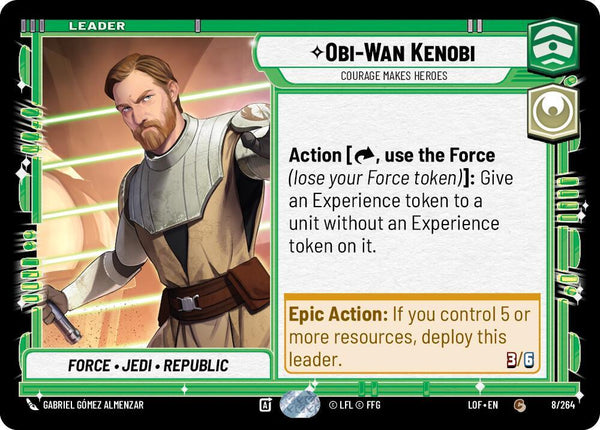 Obi-Wan Kenobi - Courage Makes Heroes - Star Wars Unlimited