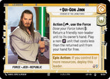 Qui-Gon Jinn - Student of the Living Force - Star Wars Unlimited