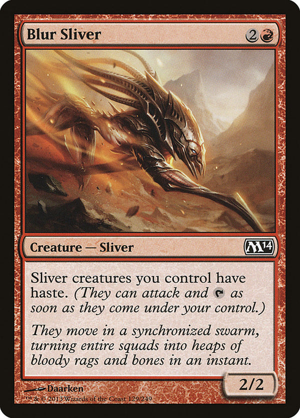 Blur Sliver - Magic: The Gathering