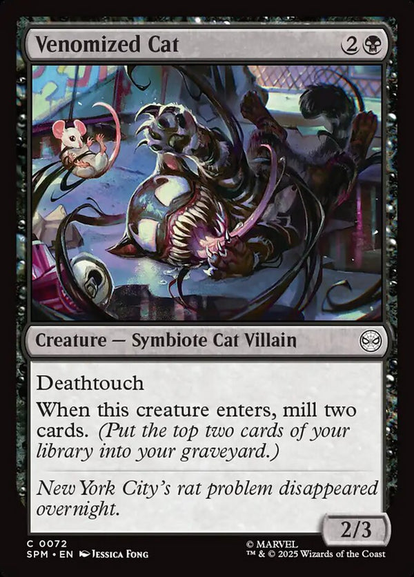 Venomized Cat - Magic: The Gathering