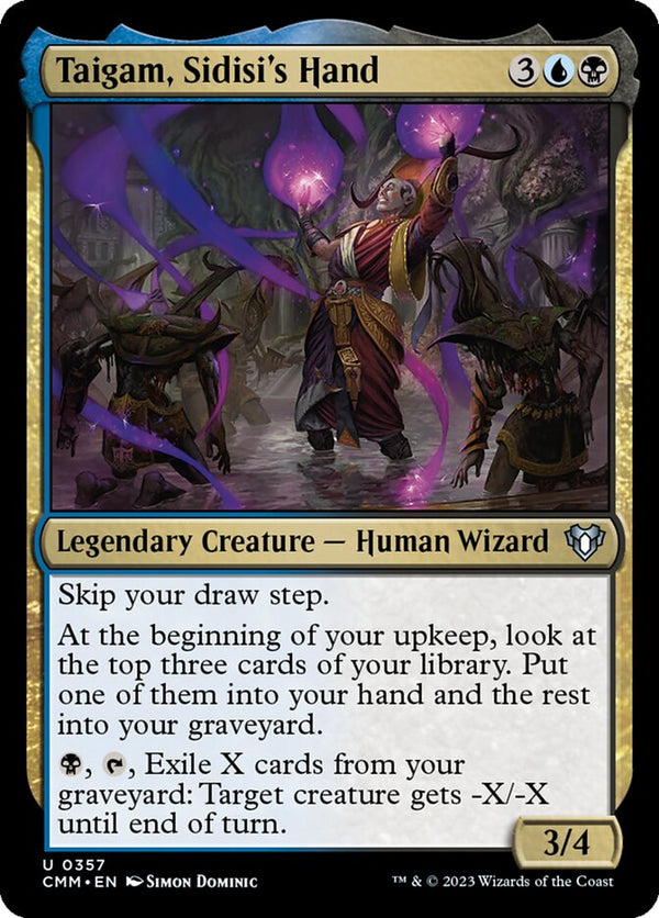 Taigam, Sidisi's Hand - Magic: The Gathering