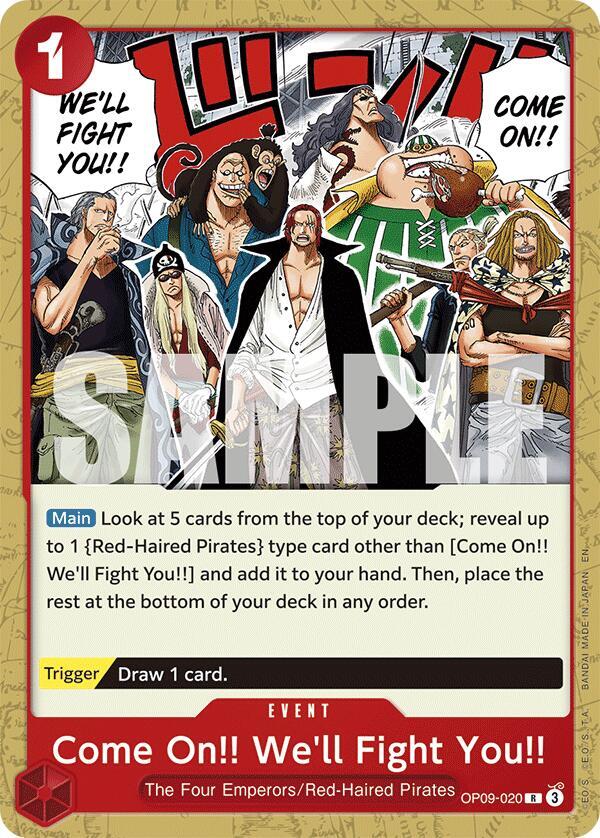Come On!! We'll Fight You!! (Reprint)