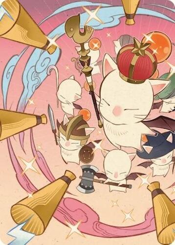 Summon: Good King Mog XII Art Card