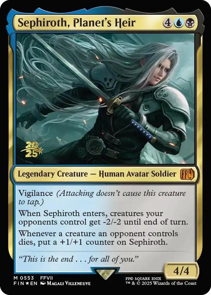 Sephiroth, Planet's Heir