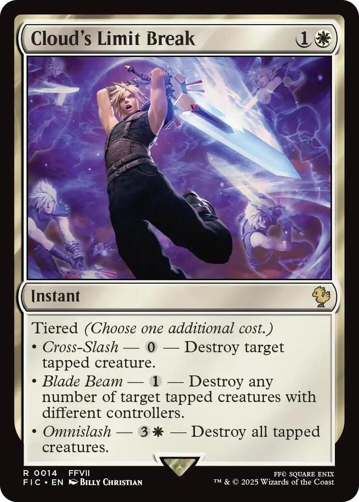 Cloud's Limit Break (Surge Foil)