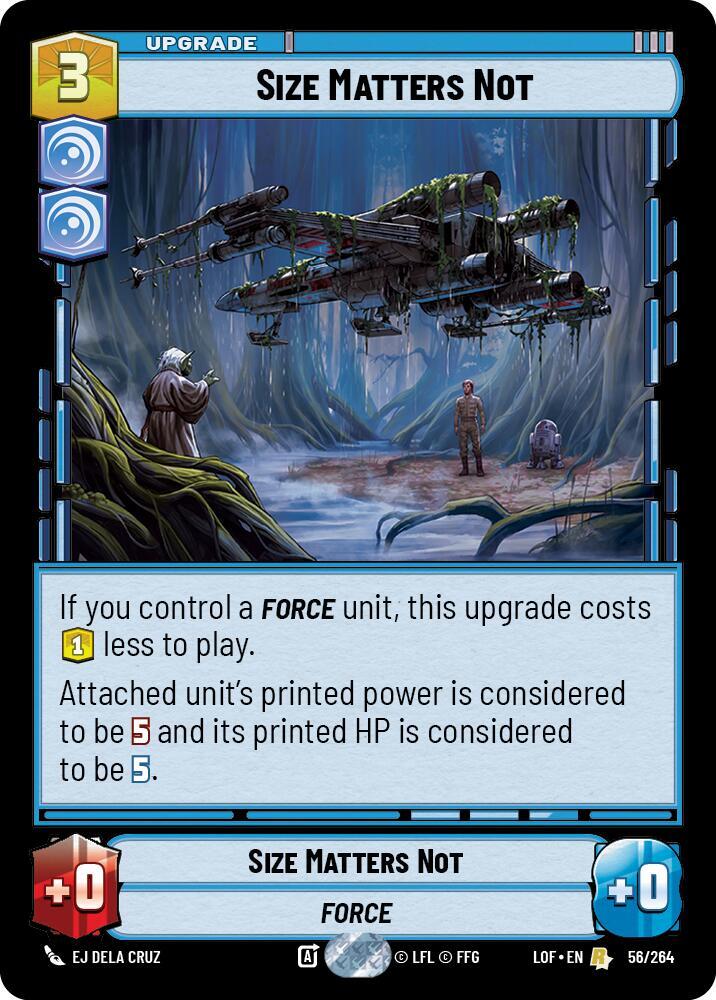 Size Matters Not