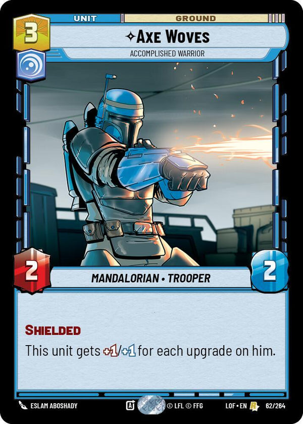Axe Woves - Accomplished Warrior - Star Wars Unlimited