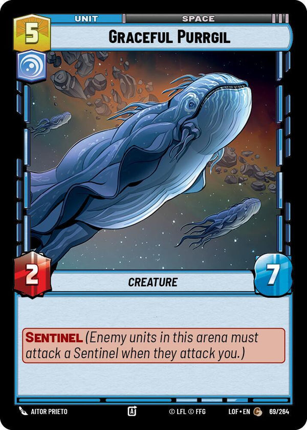 Graceful Purrgil - Star Wars Unlimited