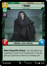 Vanee - I Live to Serve - Star Wars Unlimited