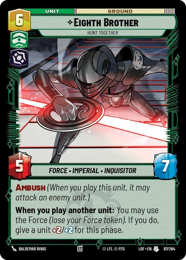 Eighth Brother - Hunt Together - Star Wars Unlimited