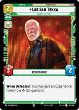 Lor San Tekka - Secret Keeper - Star Wars Unlimited