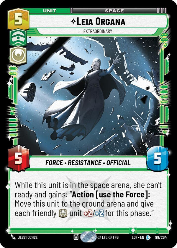 Leia Organa - Extraordinary - Star Wars Unlimited
