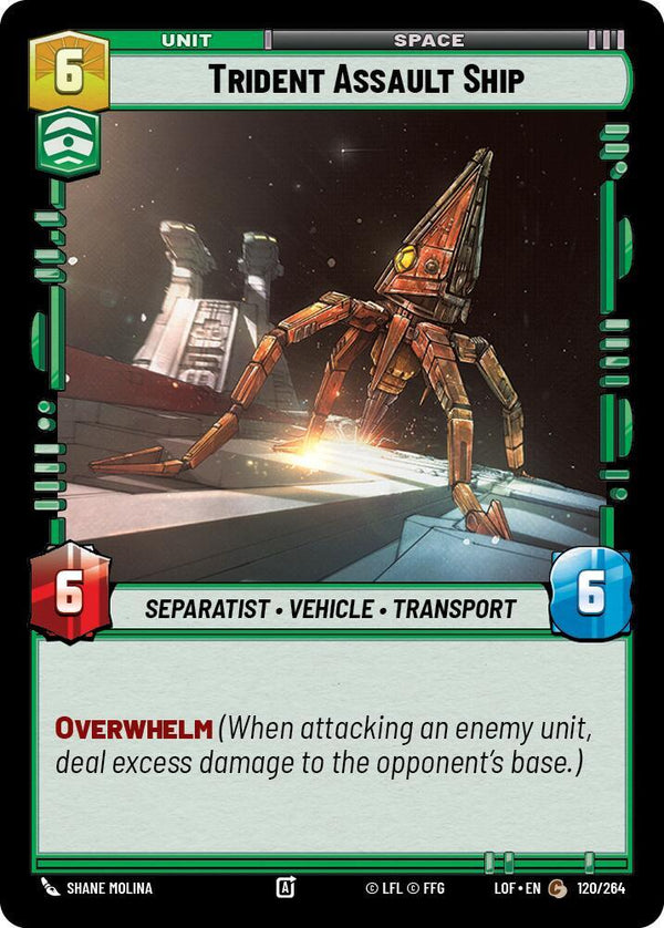 Trident Assault Ship - Star Wars Unlimited