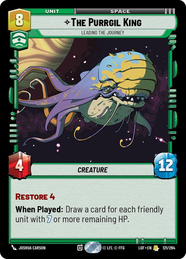 The Purrgil King - Leading The Journey (121/264) (121/264) [Legends of the Force] - Fantasy Flight Games