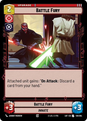 Battle Fury (139/264) (139/264) [Legends of the Force]