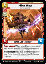 Mace Windu - Leaping into Action - Star Wars Unlimited
