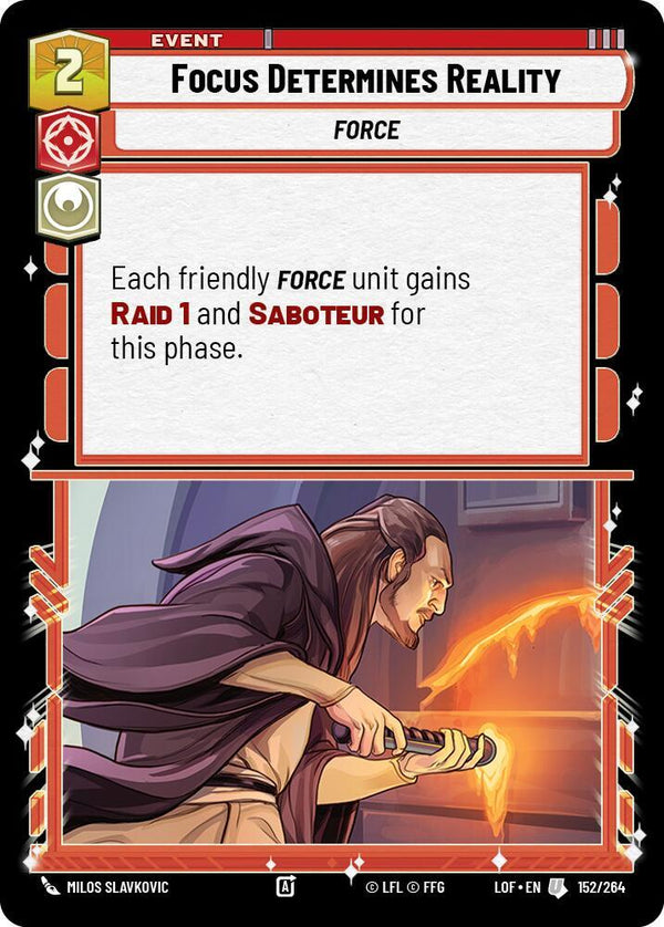 Focus Determines Reality - Star Wars Unlimited