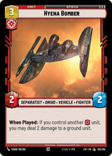 Hyena Bomber - Star Wars Unlimited