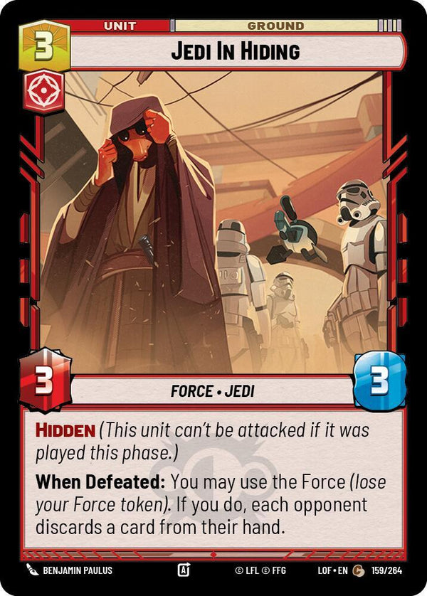 Jedi In Hiding - Star Wars Unlimited