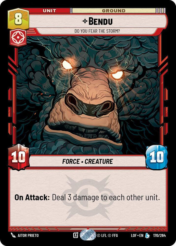 Bendu - Do You Fear the Storm? - Star Wars Unlimited