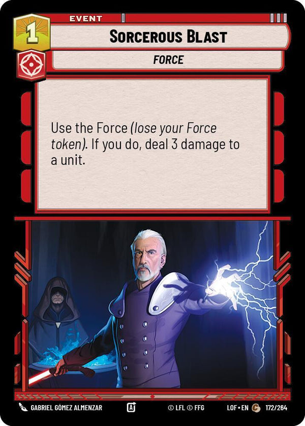 Sorcerous Blast - Star Wars Unlimited