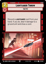 Lightsaber Throw - Star Wars Unlimited