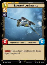 Banking Clan Shuttle - Star Wars Unlimited